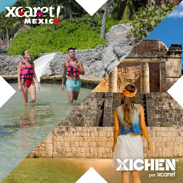 Paquete Xcaret Plus y Xichén Deluxe