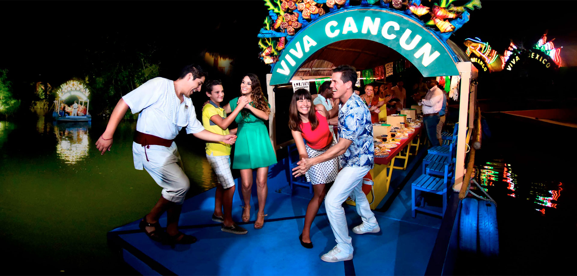 Mexican Gondolas | Xoximilco and Xenses Package